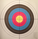 image of a split target